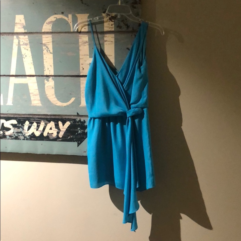 Suzy Chin for Maggy Boutique Blue Dress